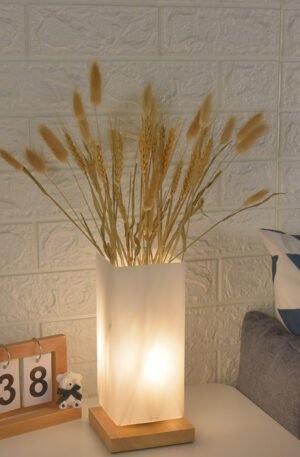 Véllun Glow Vase Lamp — Recarregável Touch Dimming (Square / Round)