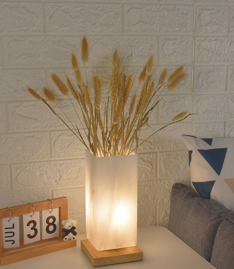 Véllun Glow Vase Lamp — Recarregável Touch Dimming (Square / Round)