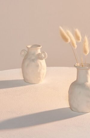 “Handcrafted Ceramic Vases – Organic Shapes Collection”